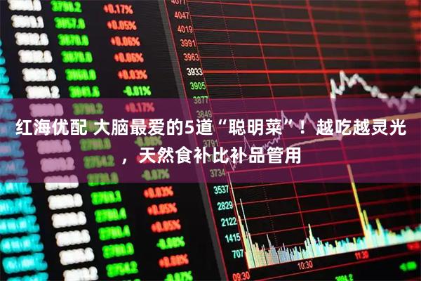 红海优配 大脑最爱的5道“聪明菜”！越吃越灵光，天然食补比补品管用